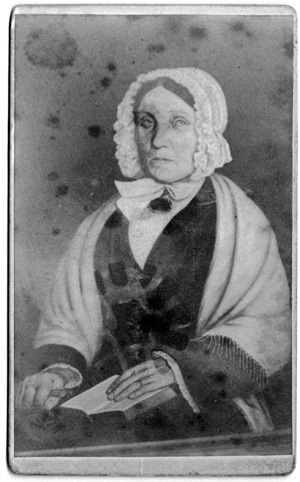 Catherine (Mitchell) Robertson. Photo provided by Margaret Troupe, May 2003. Borrowed from the estate of Toby Harrison.