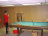 Laurie playing pool